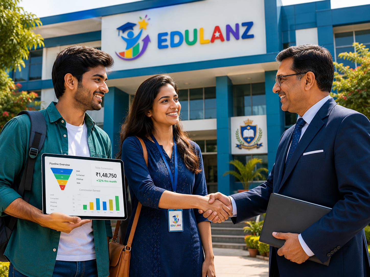 EduLanz Partner Program — campus ambassadors and school connect partners